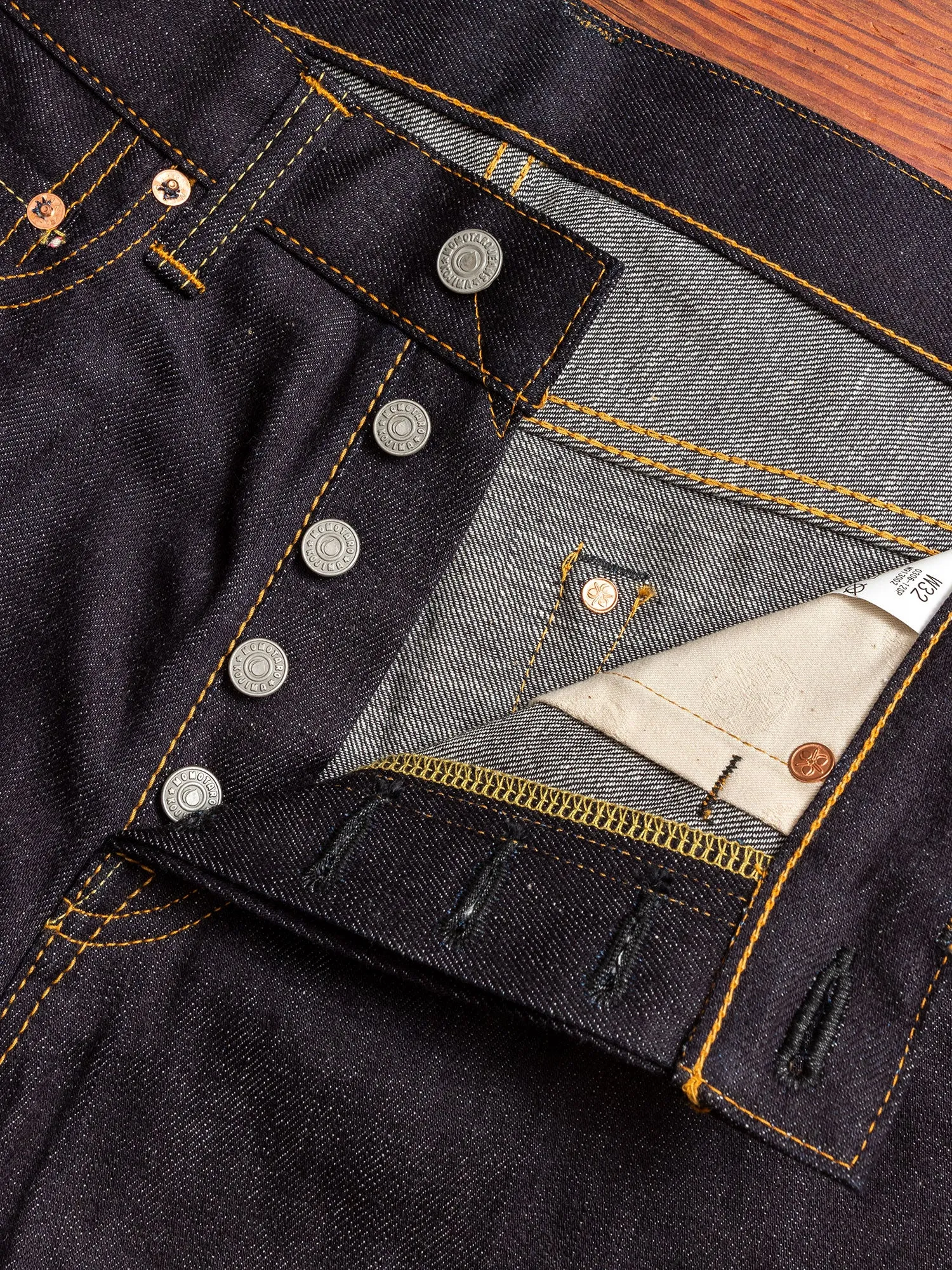 0306-12SP 12oz Selvedge Denim - Tight Tapered Fit