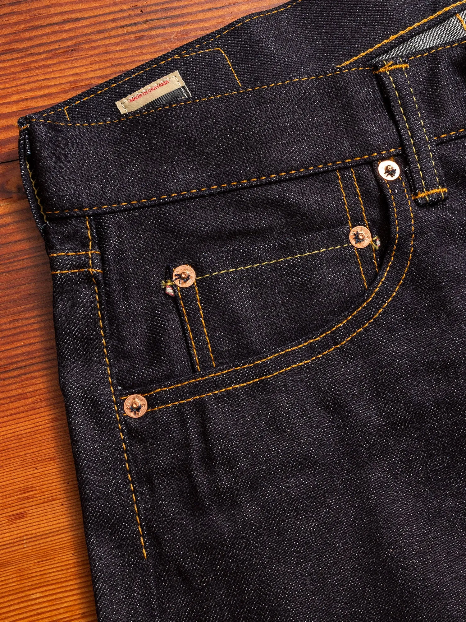 0306-12SP 12oz Selvedge Denim - Tight Tapered Fit