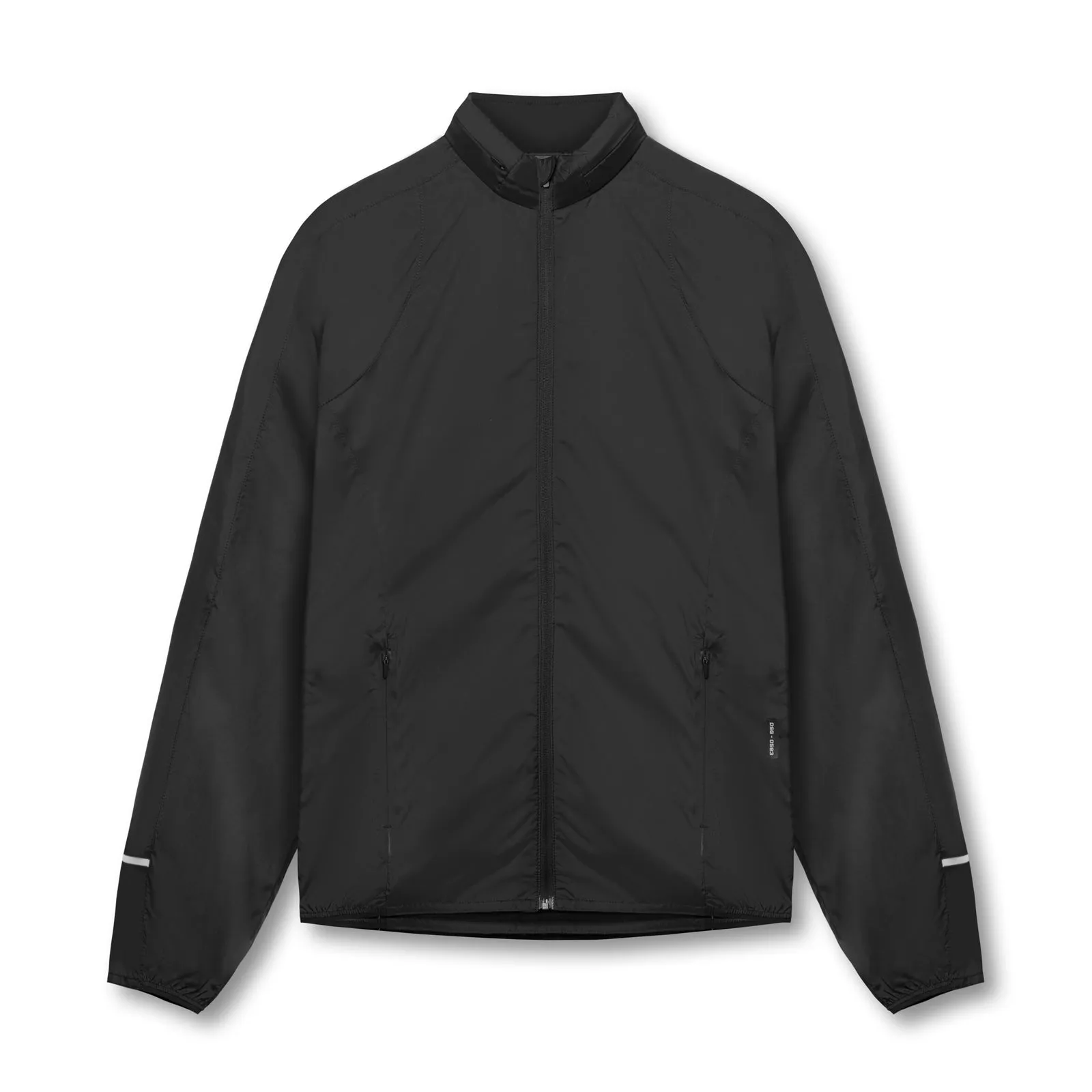 0593. Weather-Ready Lightweight Windbreaker - Black