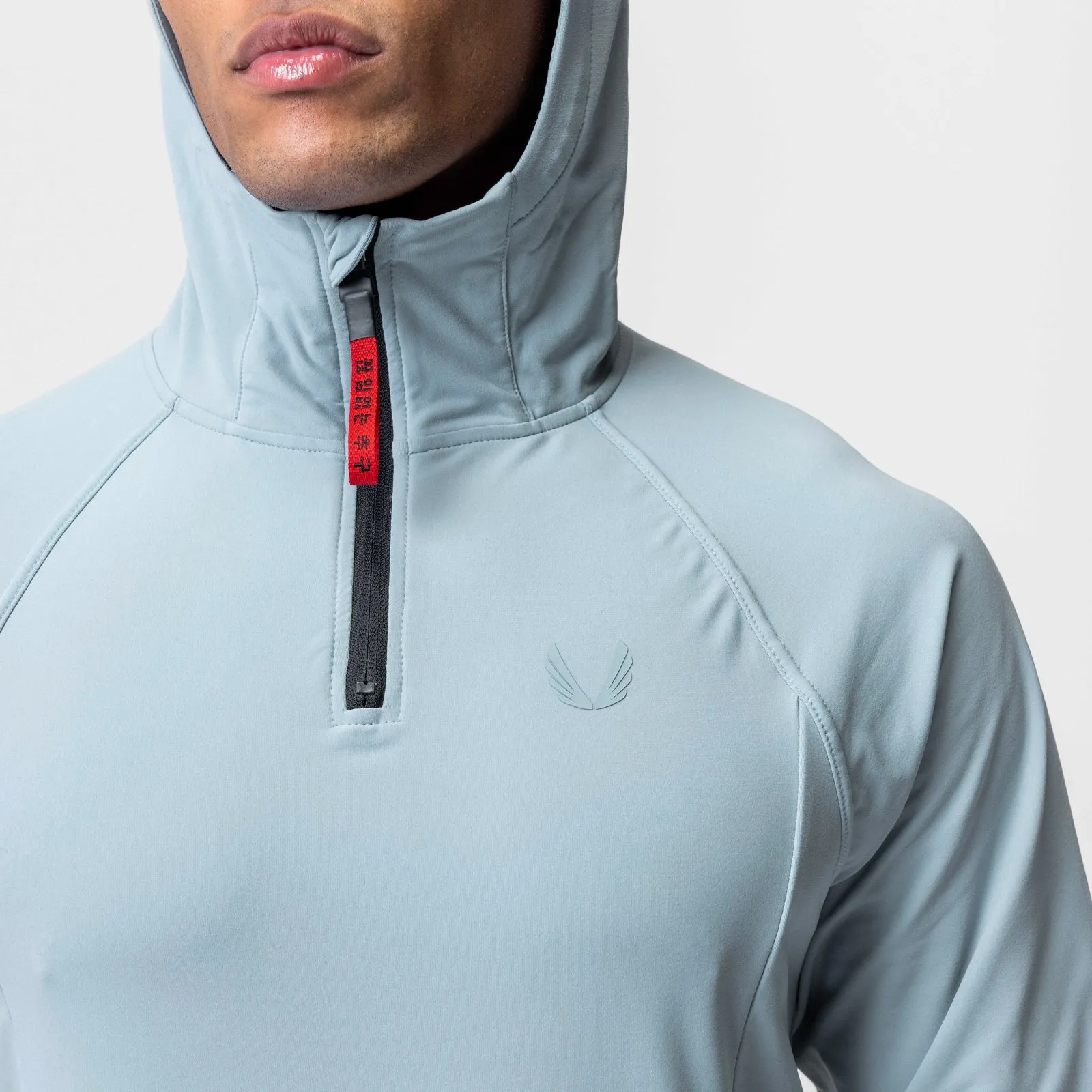 0682. Thermal Training Hoodie - Light Sky