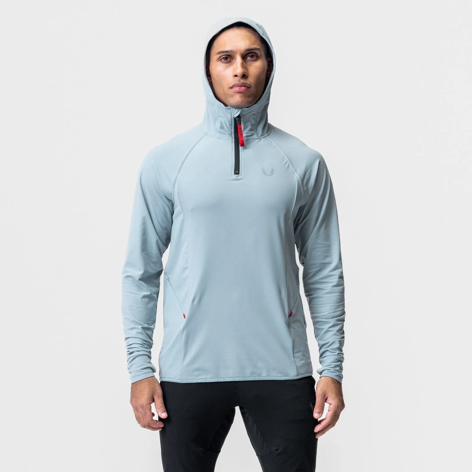 0682. Thermal Training Hoodie - Light Sky