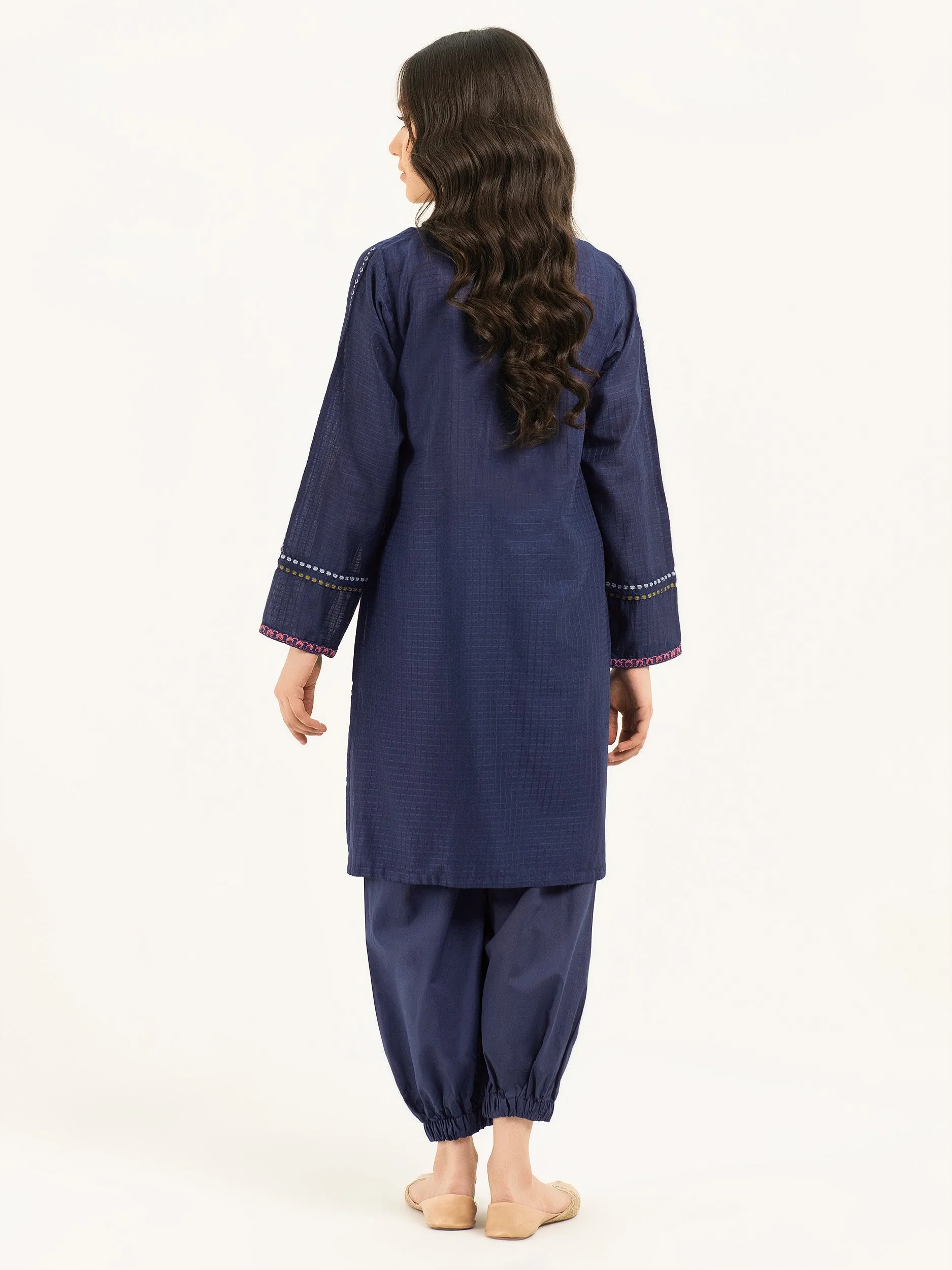 2 Piece Lawn Suit-Embroidered (Pret)