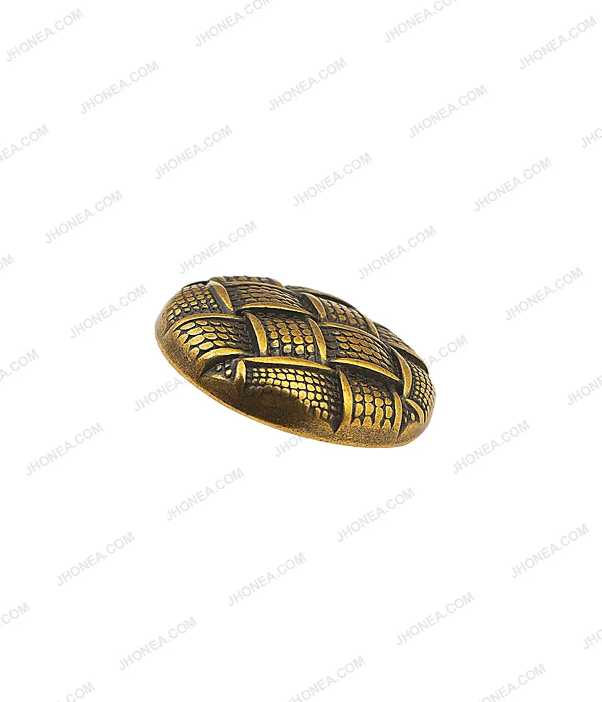 20mm Antique Gold Checks Design Coat Buttons