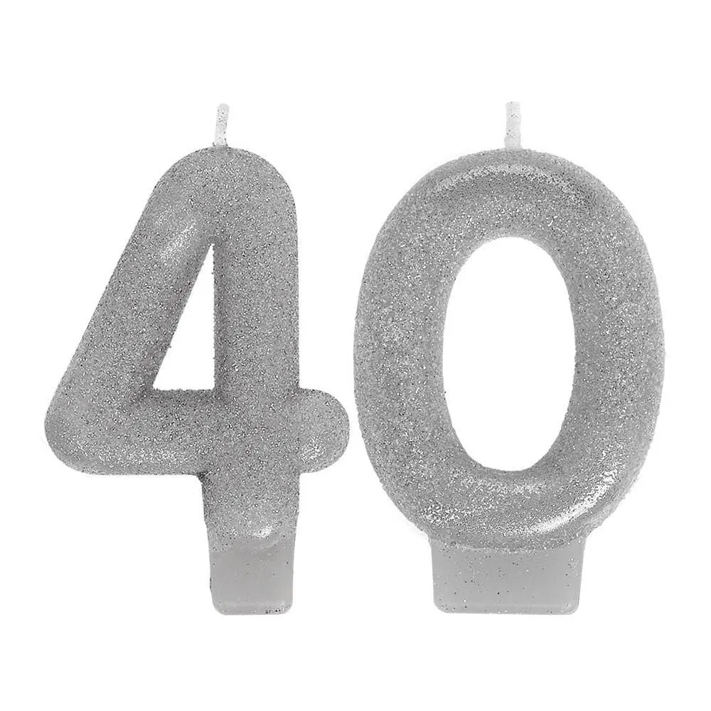 40th Sparkling Celeb - Numeral Candles