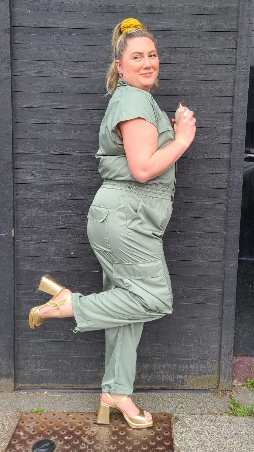 71925NN Jade Jumpsuit Lightweight Cargo