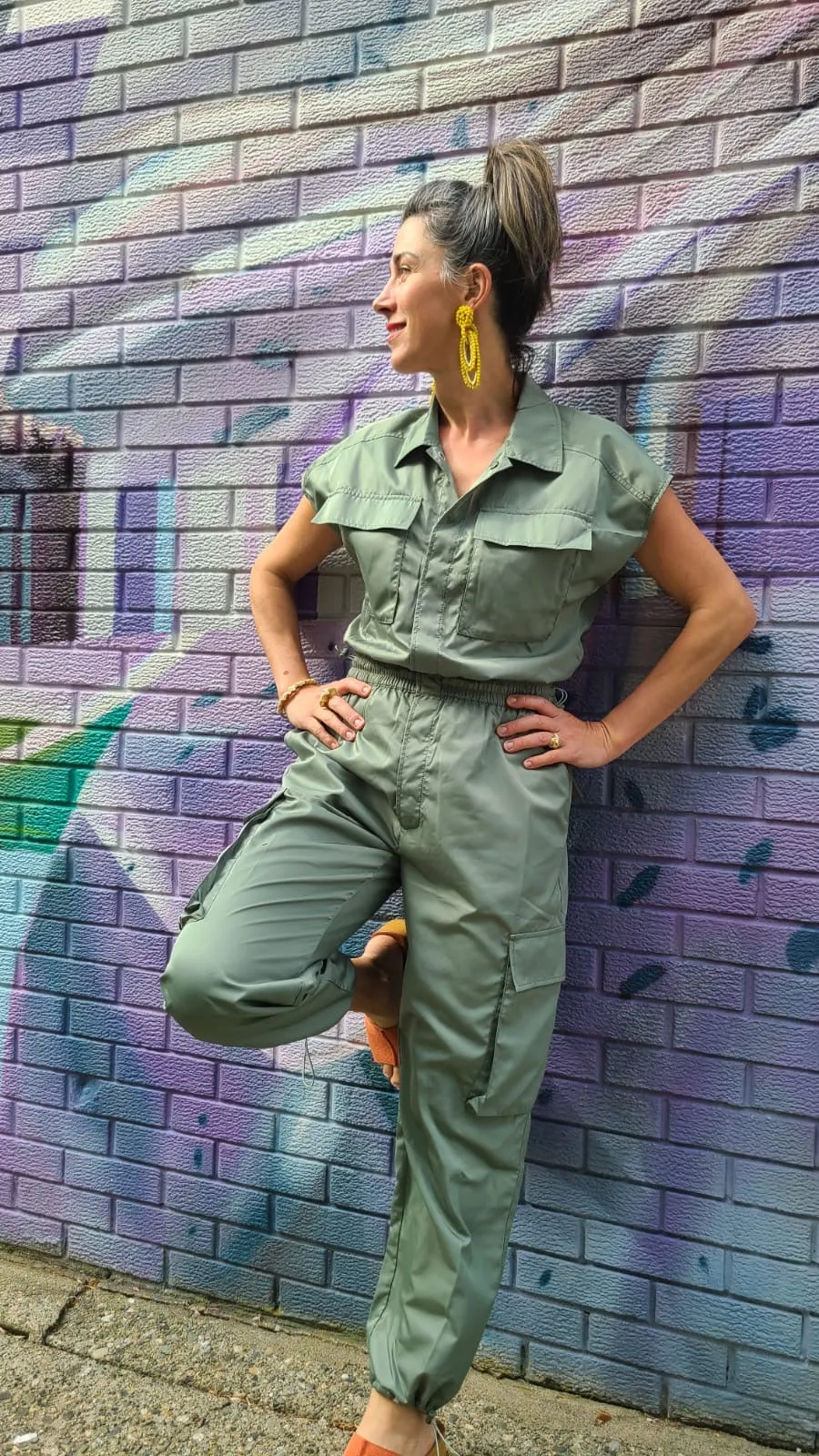 71925NN Jade Jumpsuit Lightweight Cargo