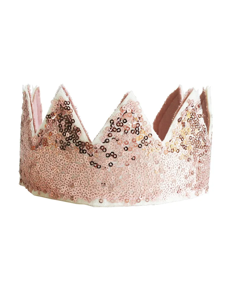 Alimrose Sequin Crown - Rose Gold