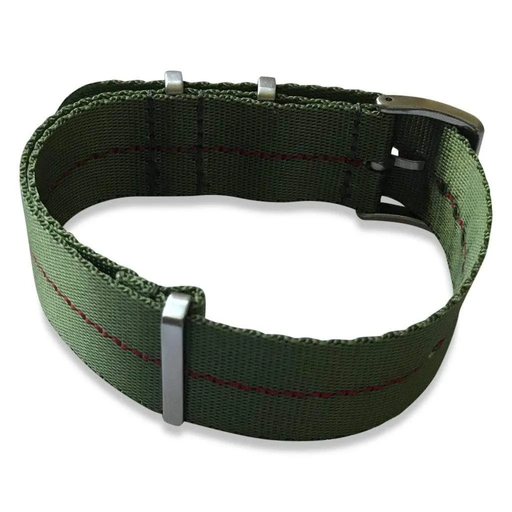 AlphaShark Slim - Green/Red Stripe JV