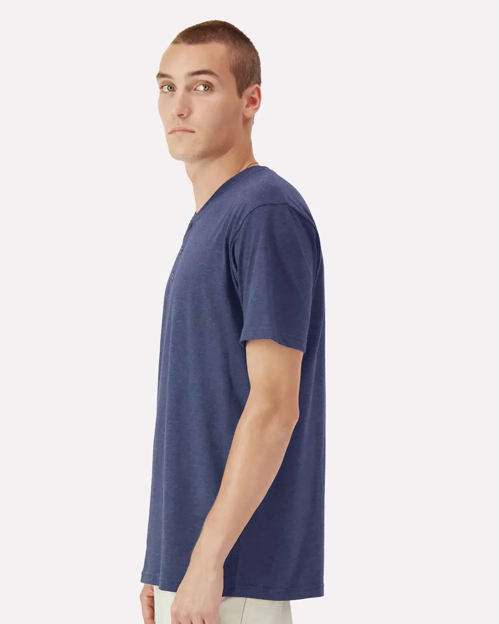 American Apparel CVC Henley Tee 2004CVC