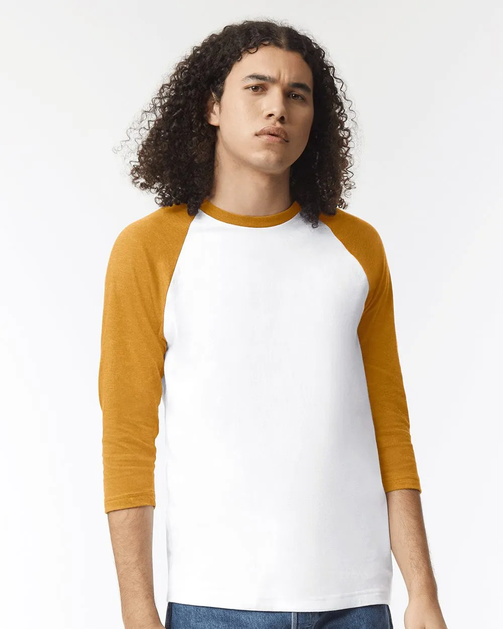 American Apparel CVC Three-Quarter Sleeve Tee 2003CVC