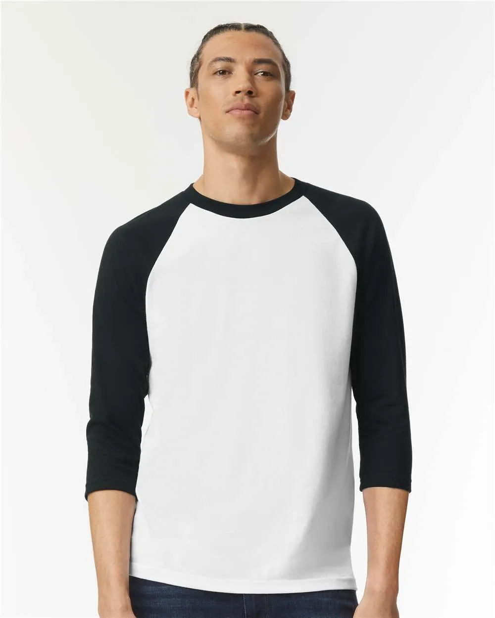 American Apparel CVC Three-Quarter Sleeve Tee 2003CVC