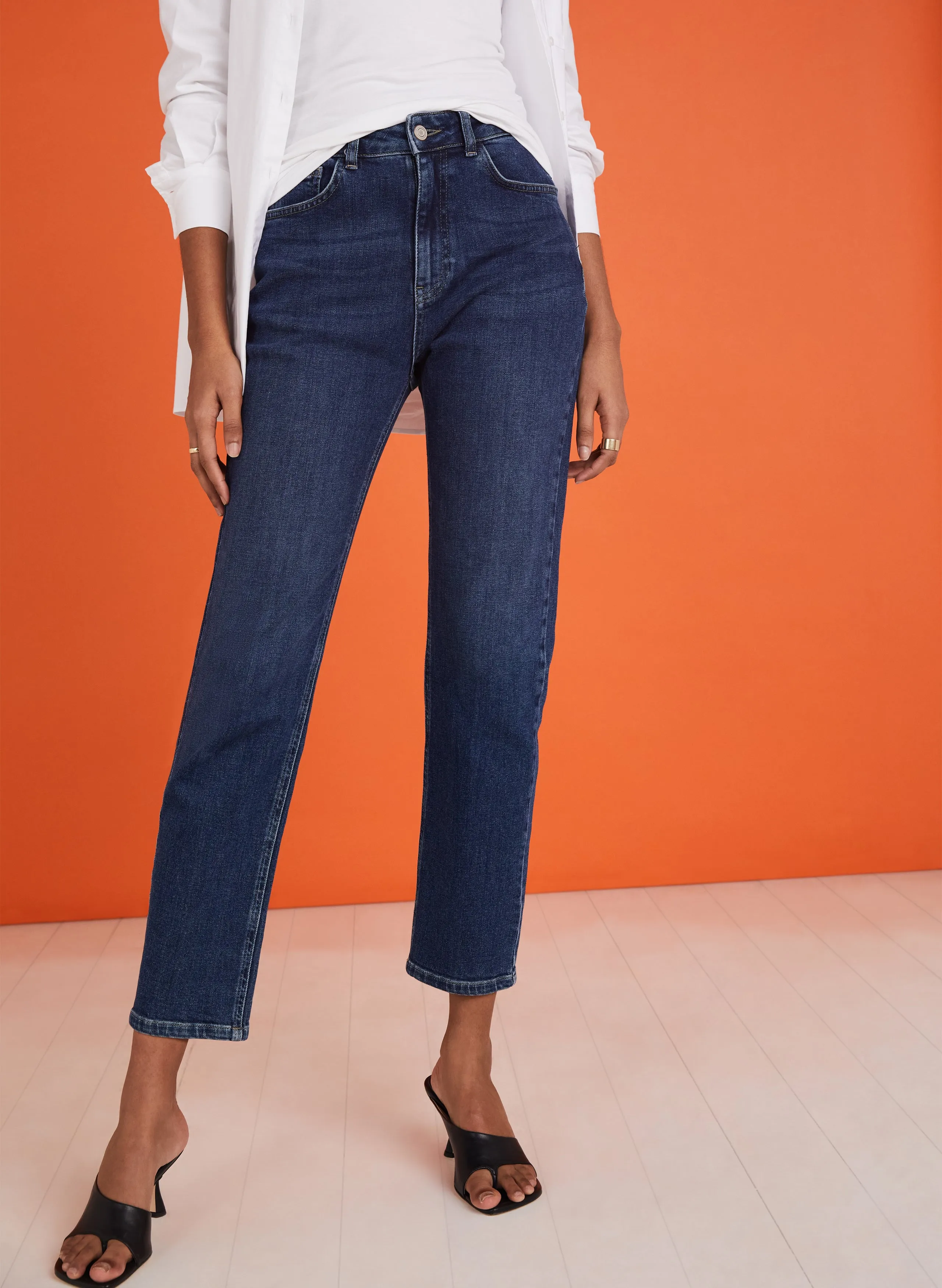 Baukjen Organic Slim Leg Jeans