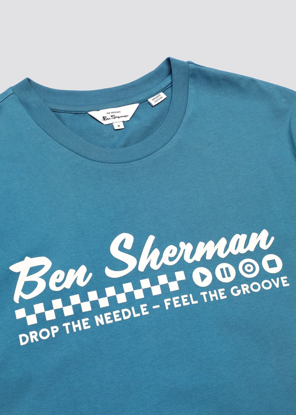 Ben Sherman Feel The Groove T-Shirt Teal