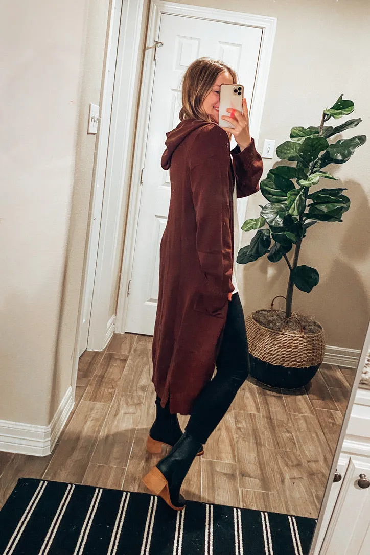 Bethany Hooded Duster Cardigan | FINAL SALE