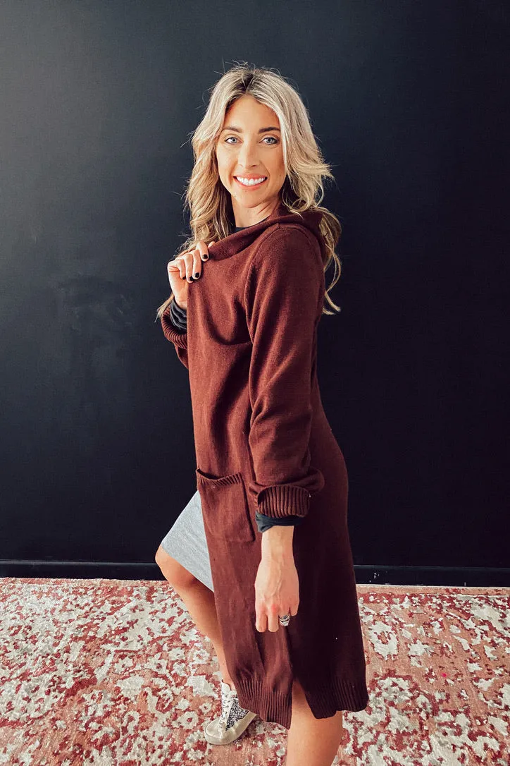 Bethany Hooded Duster Cardigan | FINAL SALE