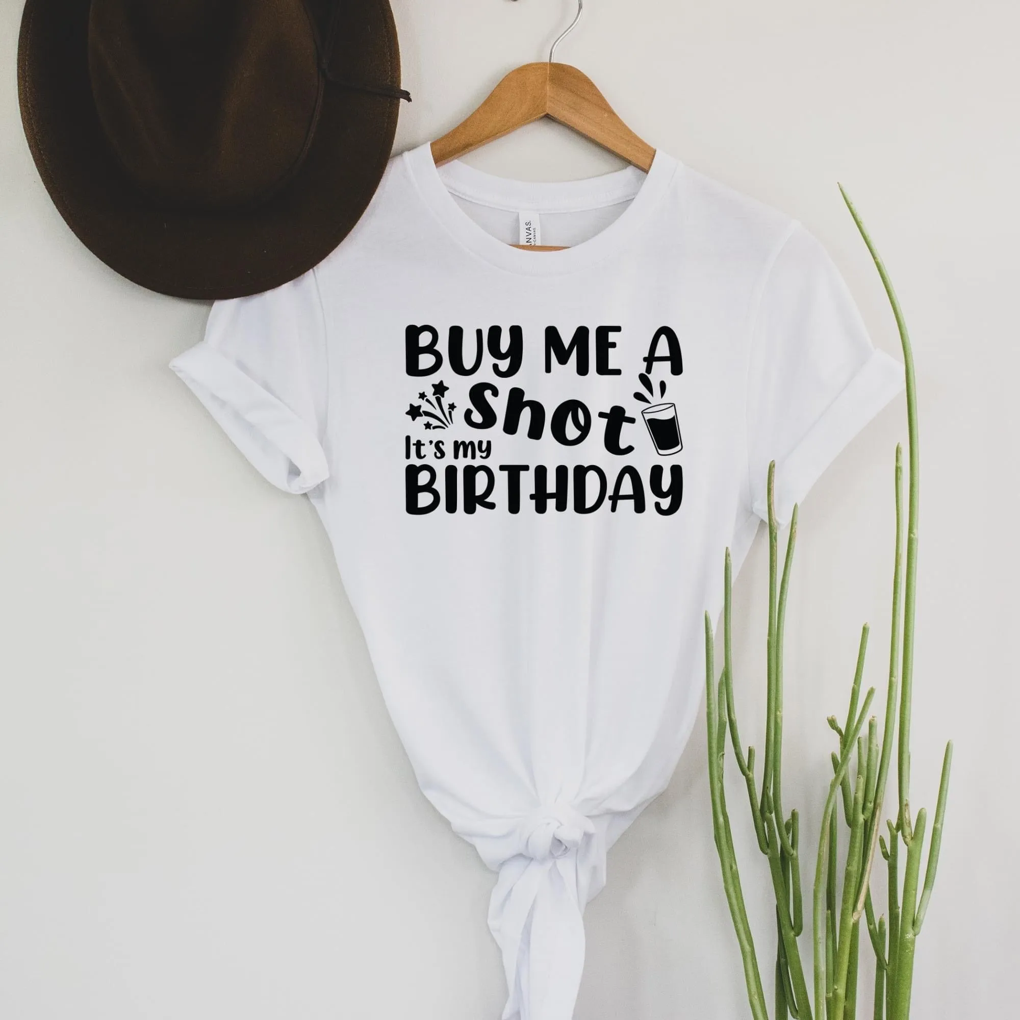 Birthday Shot Graphic Tee