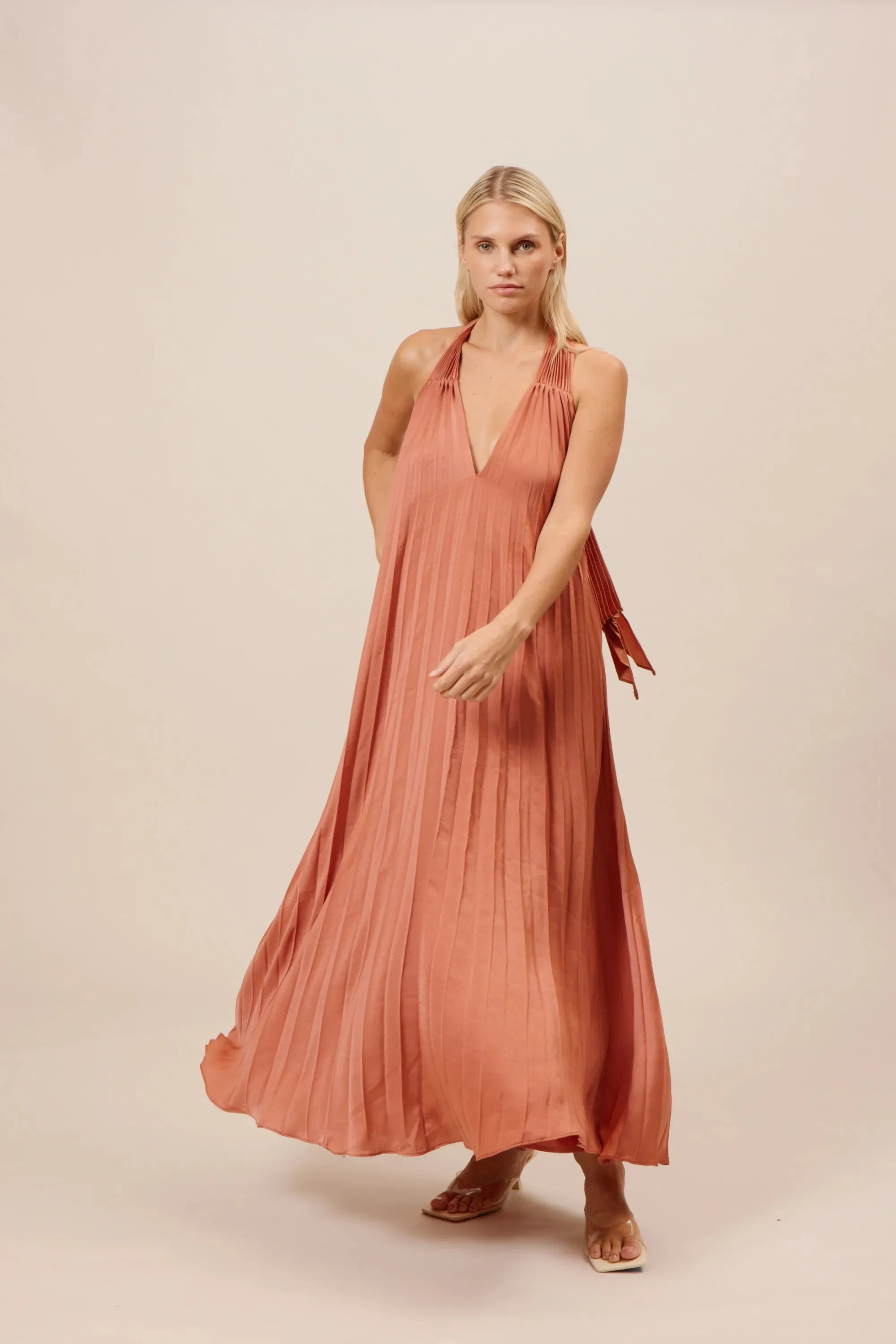 Blyth Pleated Dress