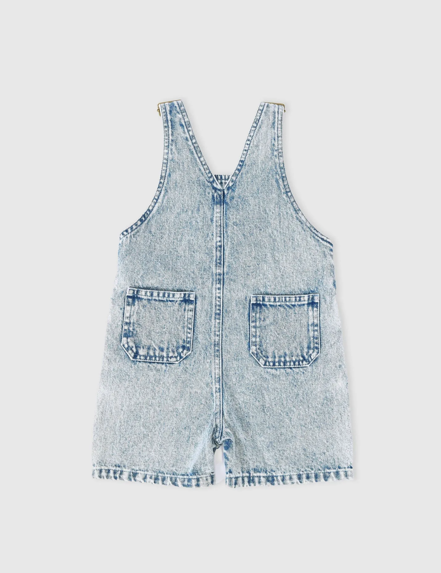 BURTON VINTAGE WASHED DENIM OVERALLS