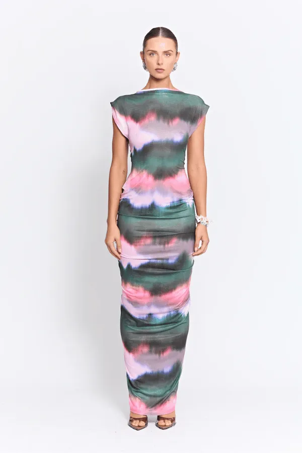 Calloway Maxi Dress Pink Haze