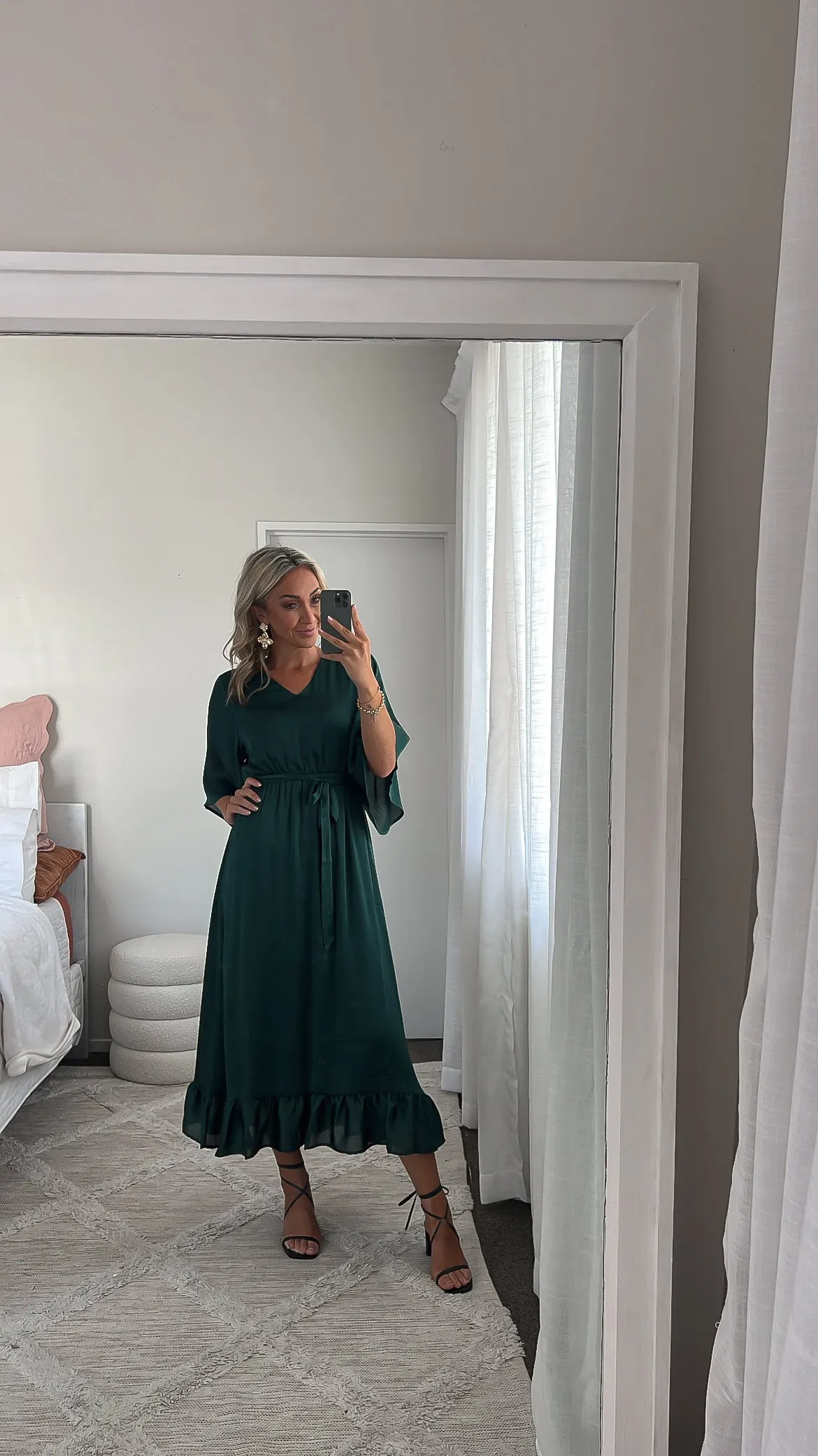 Celebration by Shine On Chelsea Dress Green