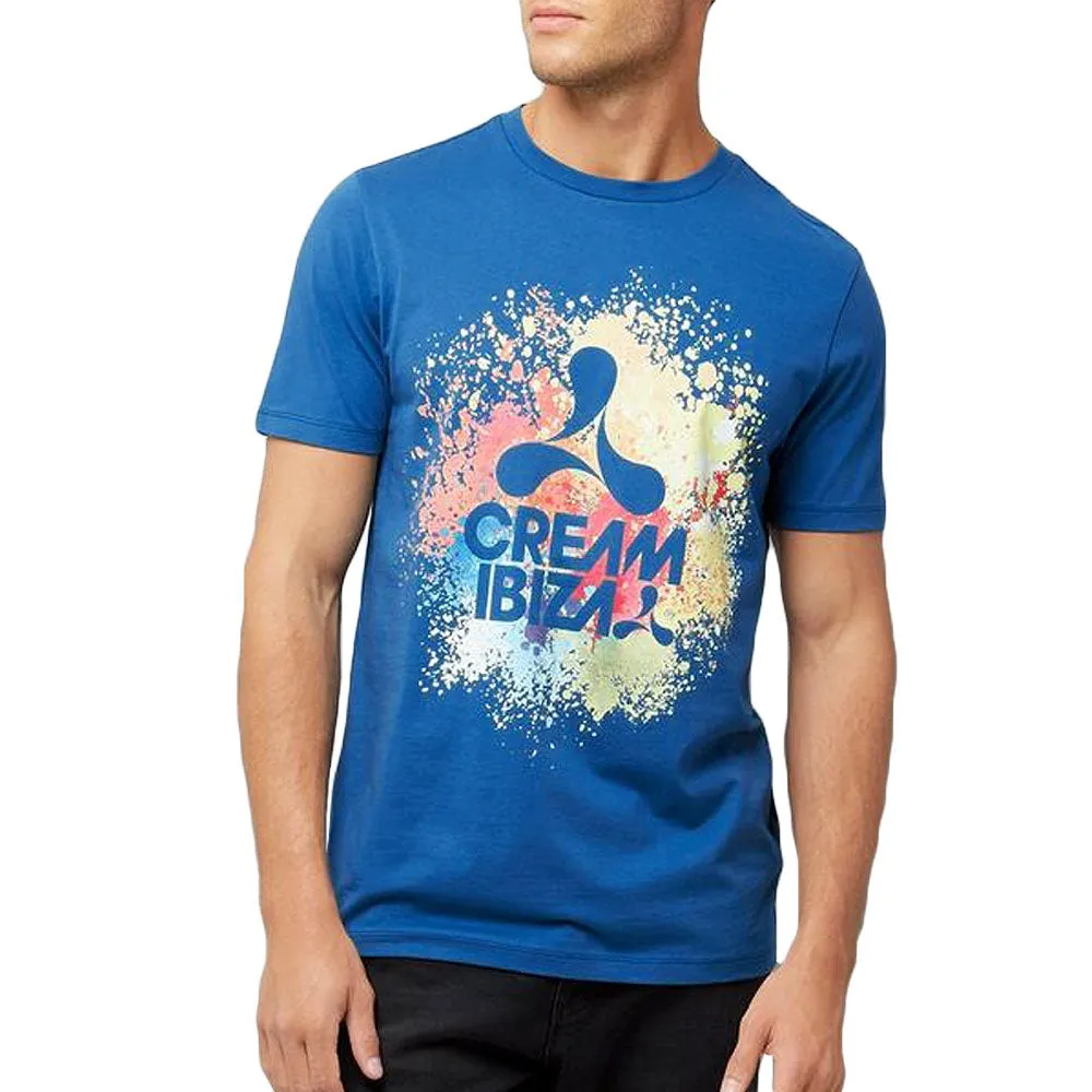 Cream Ibiza Paint Splash Men's T-shirt