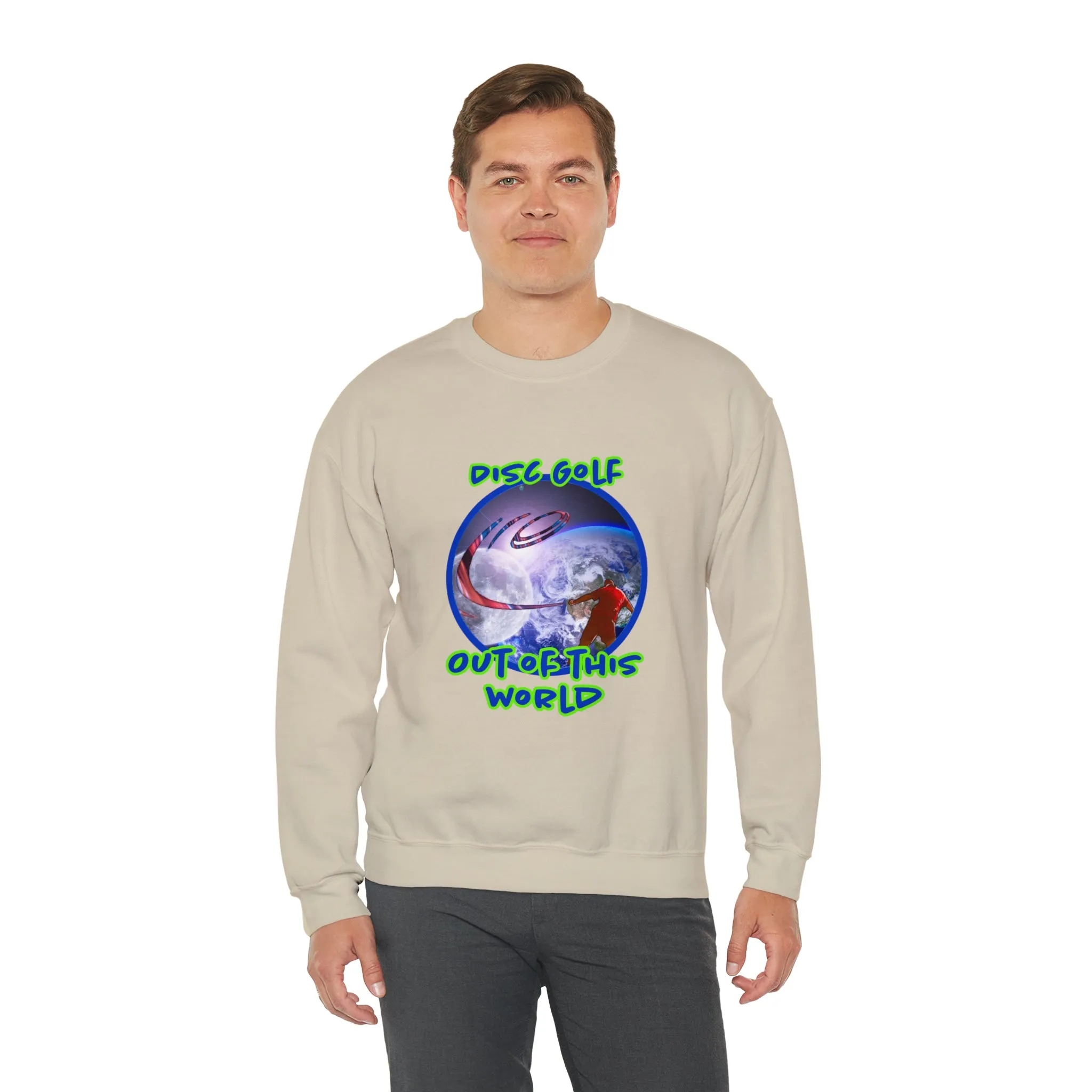 Disc Golf Unisex Heavy Blend™ Crewneck Sweatshirt