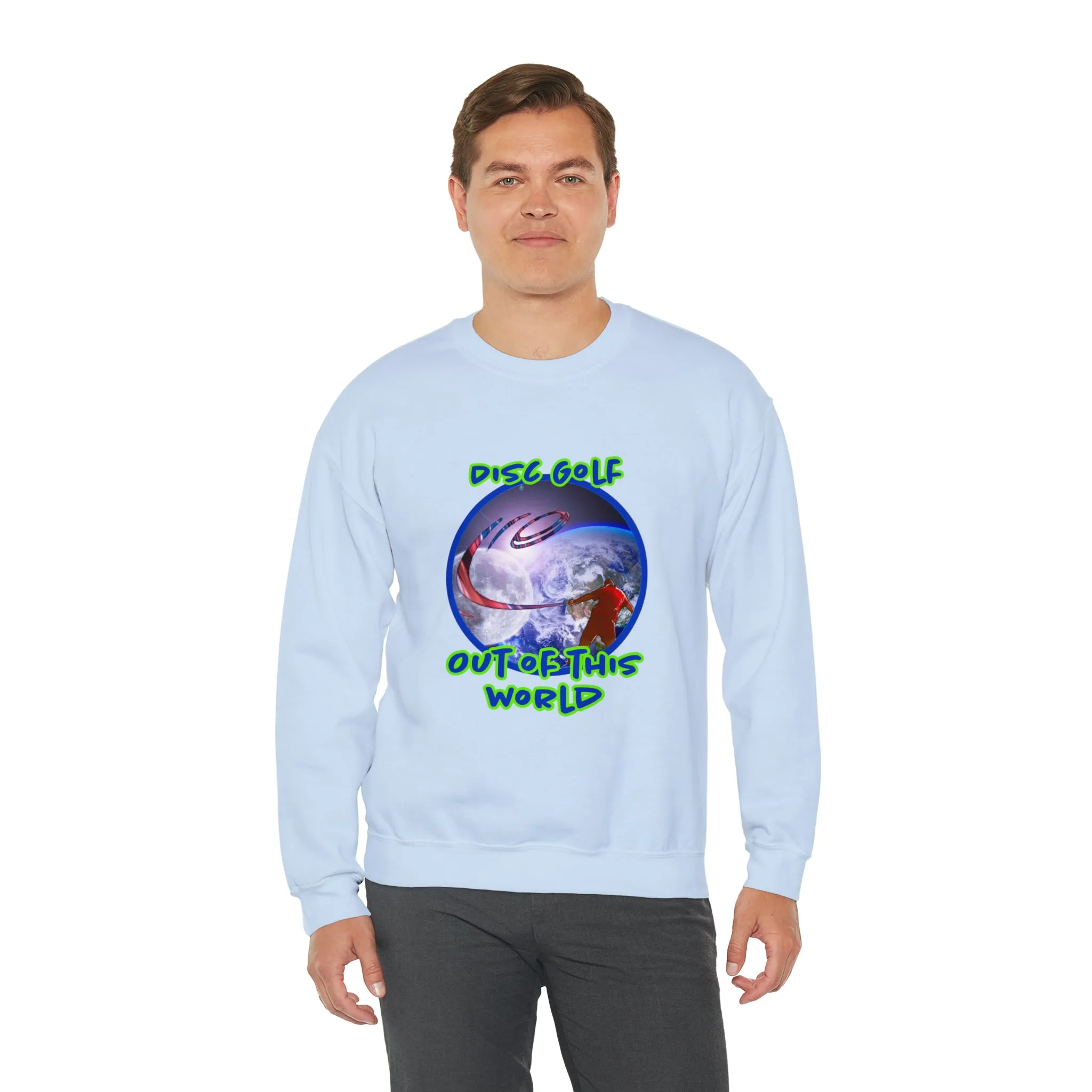 Disc Golf Unisex Heavy Blend™ Crewneck Sweatshirt