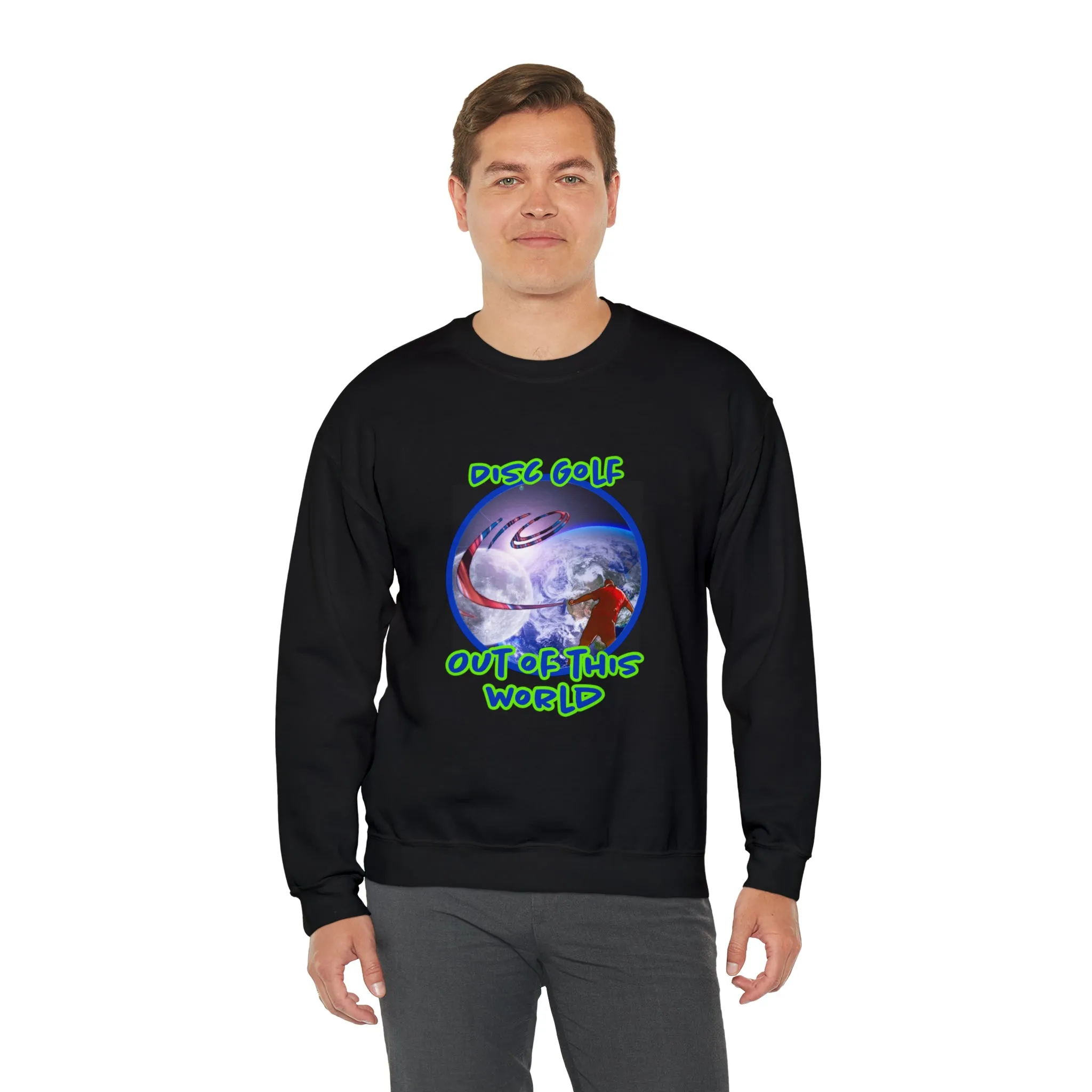 Disc Golf Unisex Heavy Blend™ Crewneck Sweatshirt