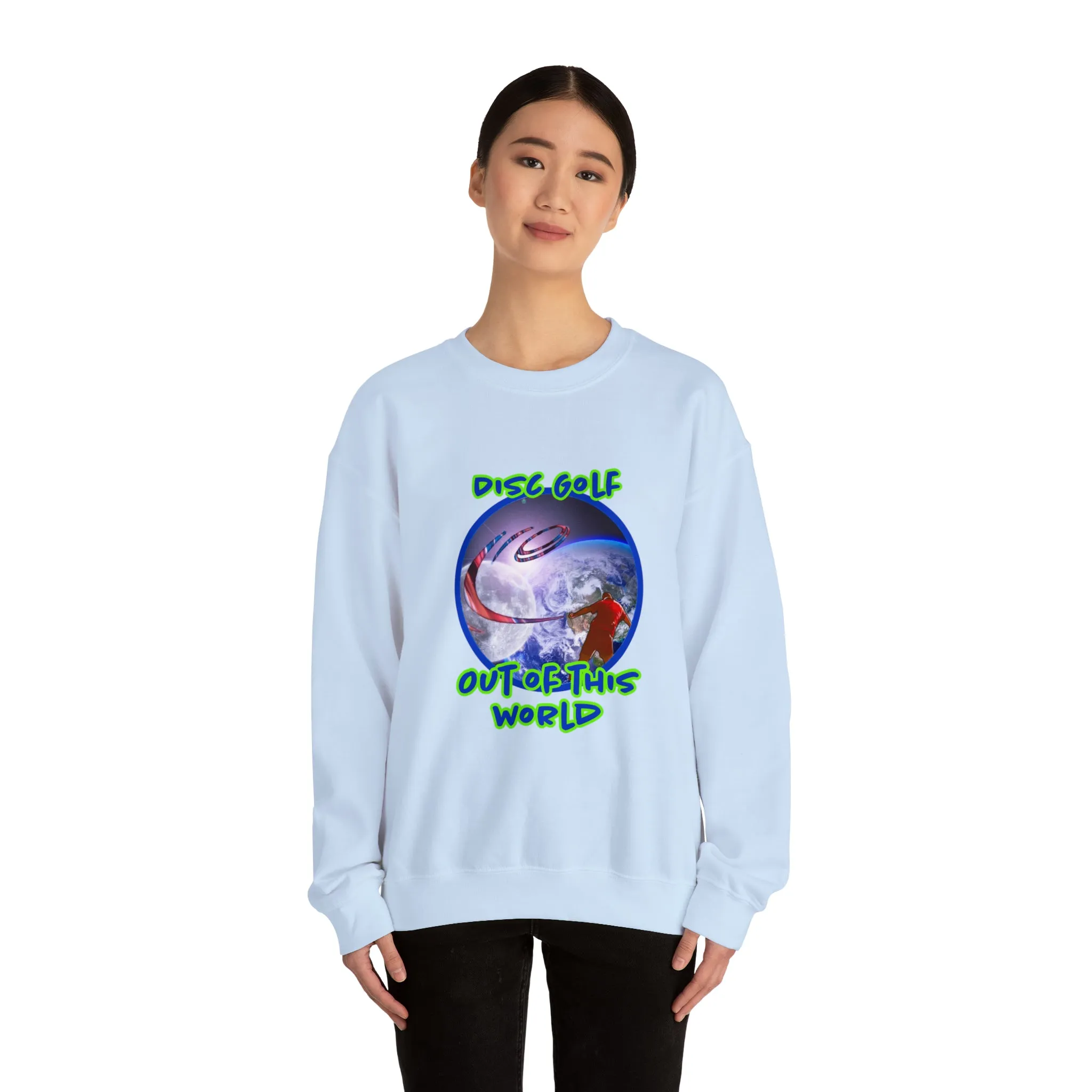 Disc Golf Unisex Heavy Blend™ Crewneck Sweatshirt