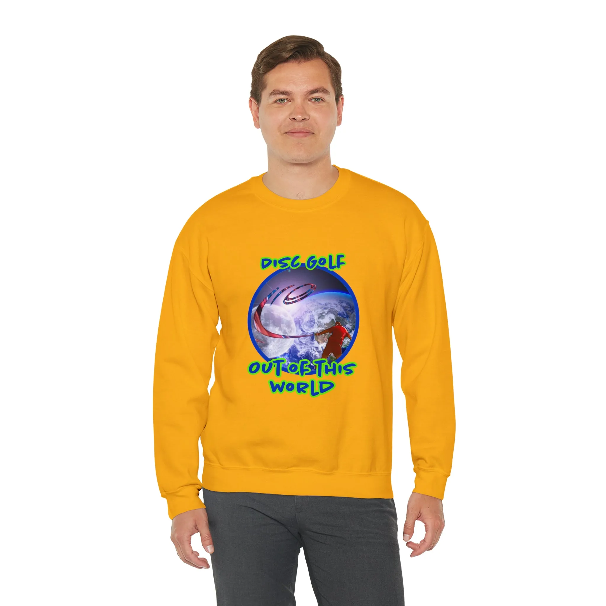 Disc Golf Unisex Heavy Blend™ Crewneck Sweatshirt