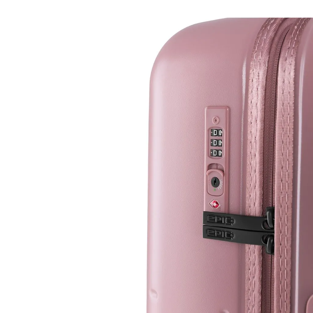 Epic Spin 65cm Medium Lightweight Suitcase - Pink