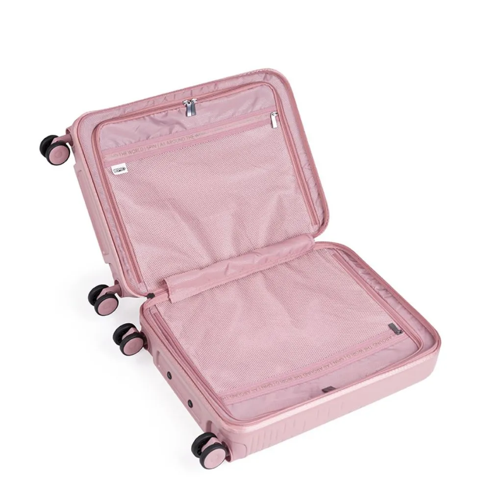 Epic Spin 65cm Medium Lightweight Suitcase - Pink