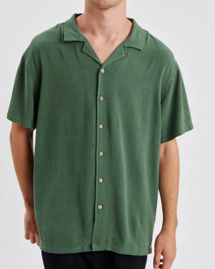 Ernie Resort Shirt - Moss