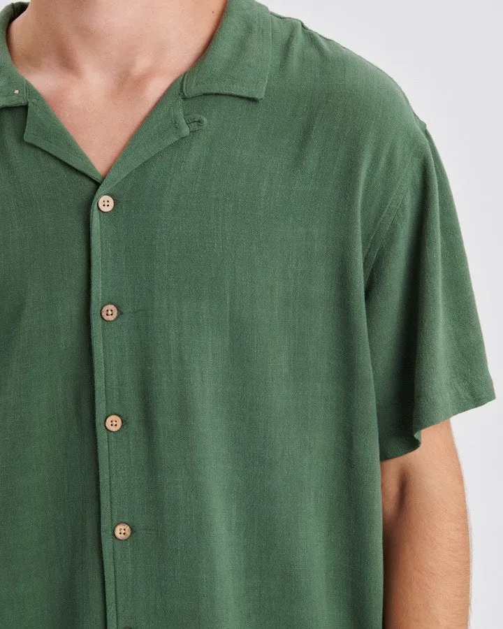 Ernie Resort Shirt - Moss