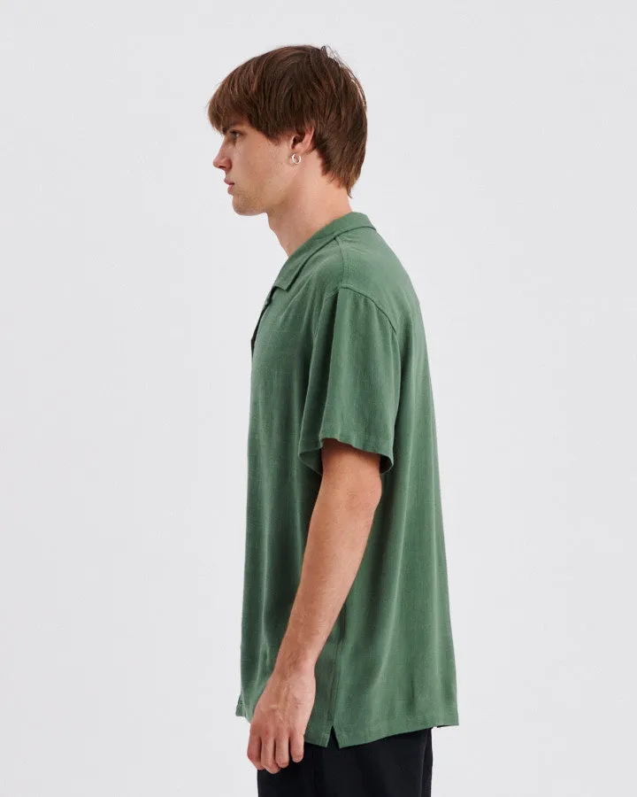 Ernie Resort Shirt - Moss