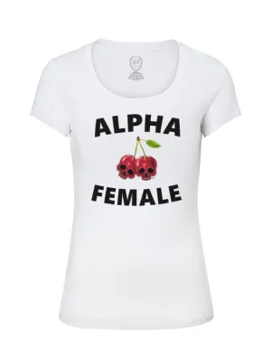 Fashion popular women's graphic t-shirt "Alpha Female" WD363