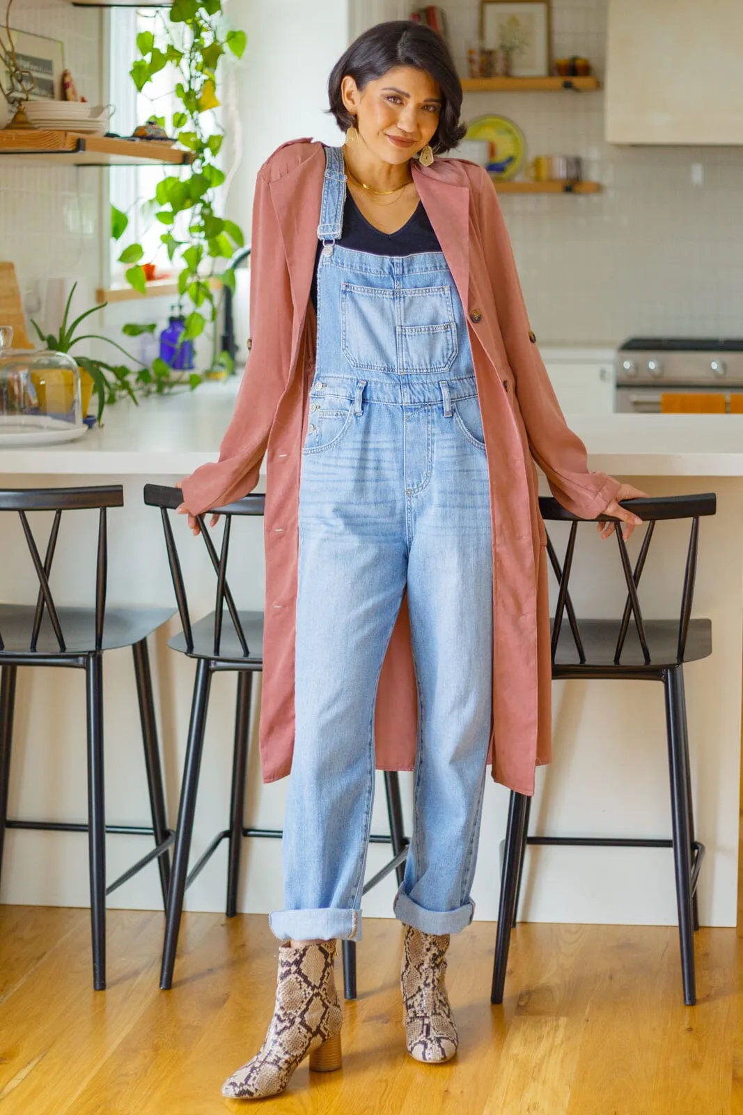 First Day Of Spring Jacket in Dusty Mauve