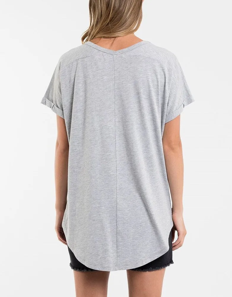 Foxwood Elements S/S Tee Grey Marle