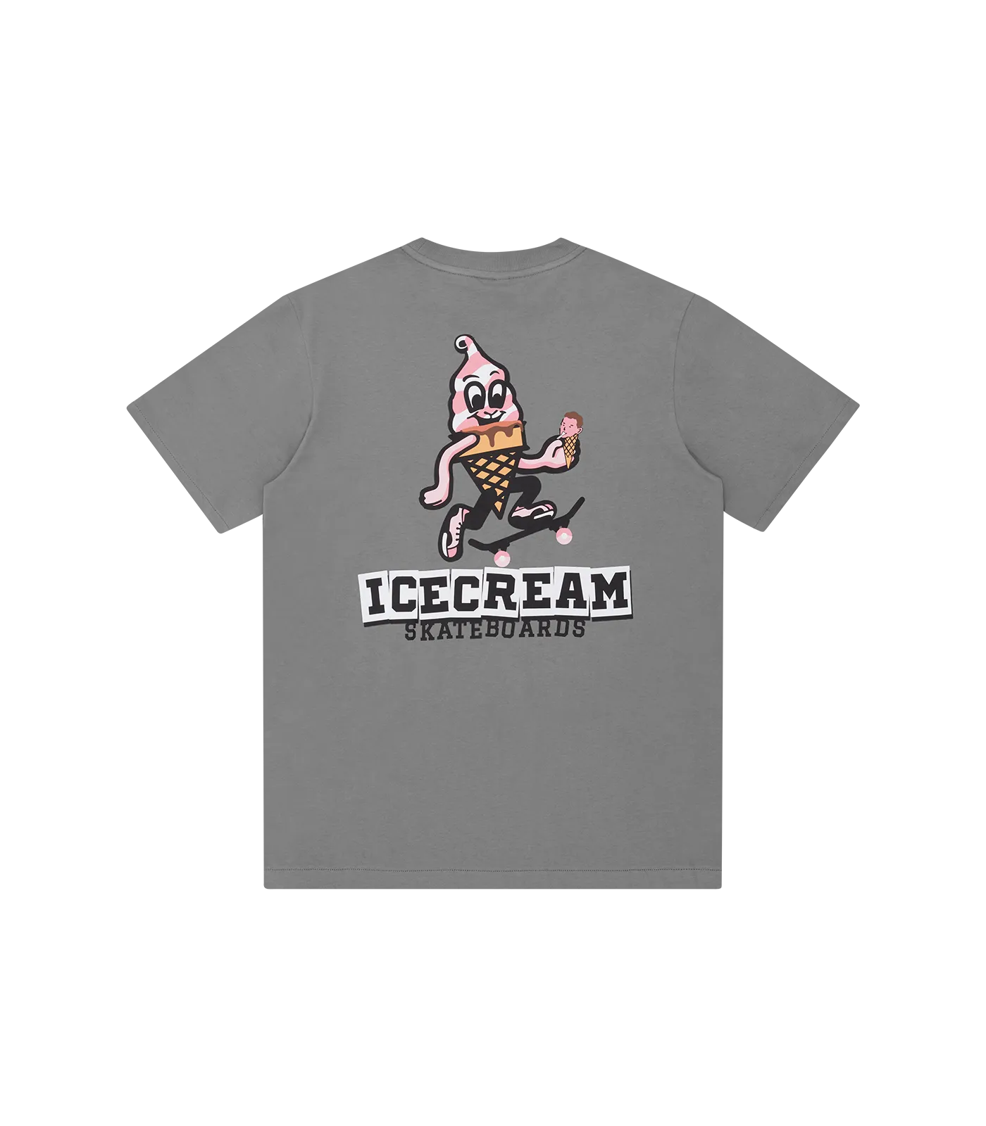 IC SKATEBOARDS T-SHIRT - GREY