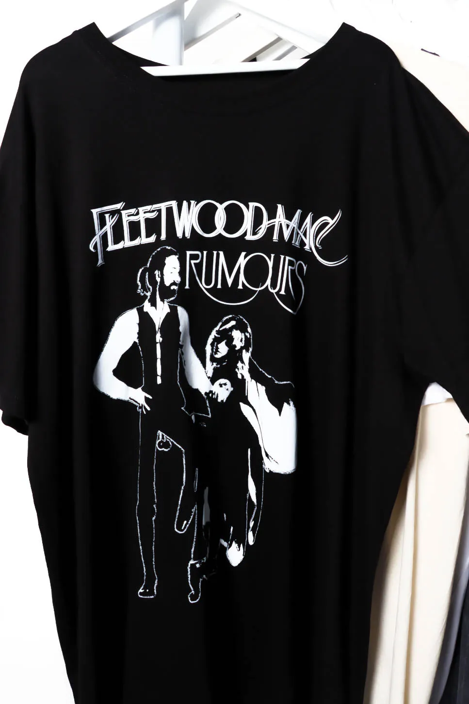 I'm With The Band - Black White Fleetwood Mac Licensed T-Shirt