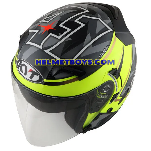 KYT Motorcycle Sunvisor Helmet ESPARGARO