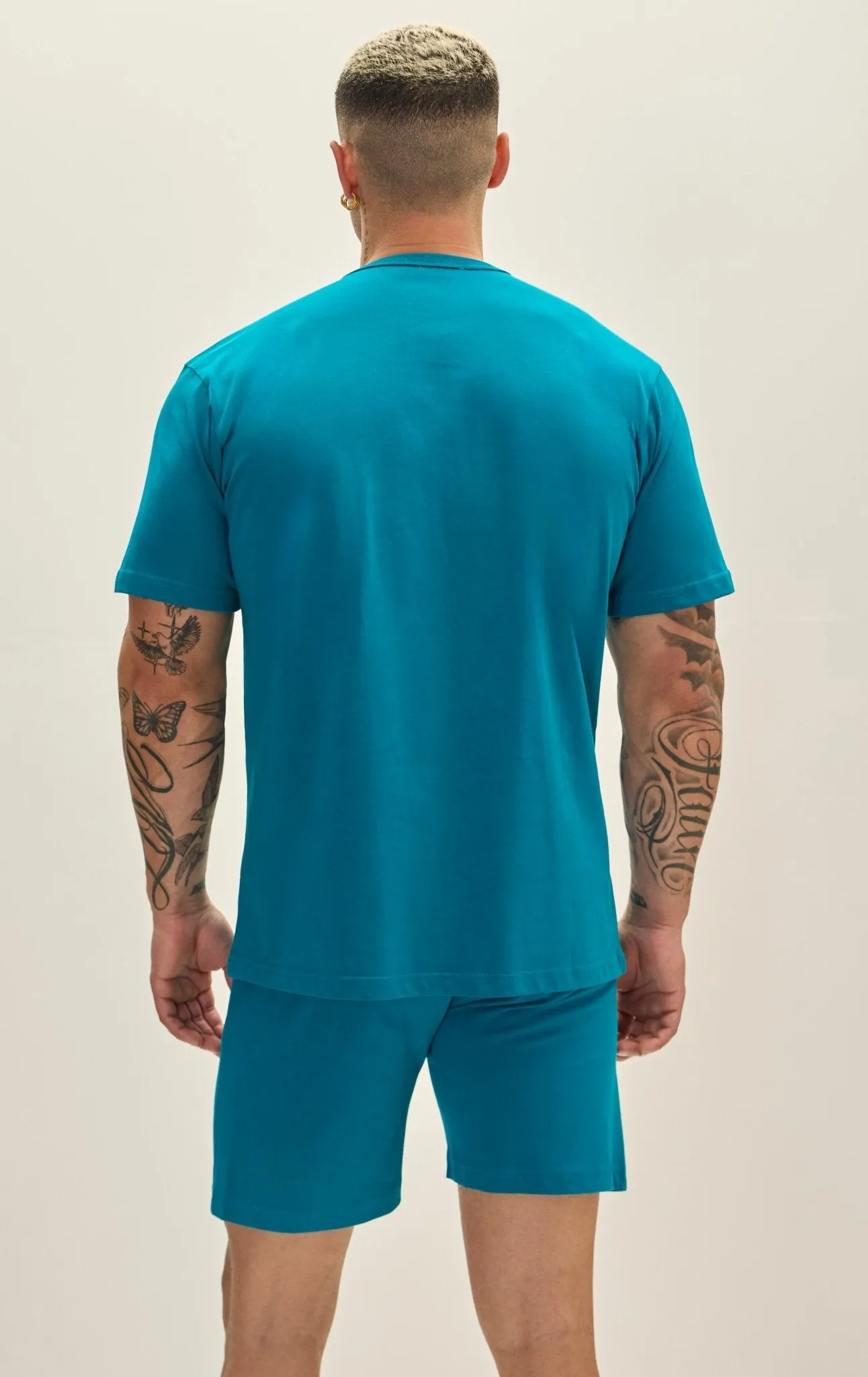 Lightweight Cotton T-shirt - Enamel Blue