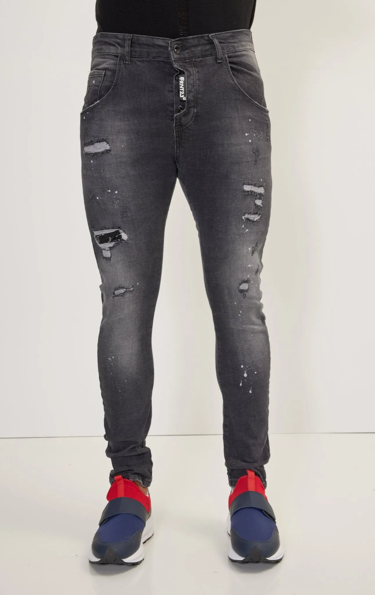 Men's Slim Jeans - Anthracite