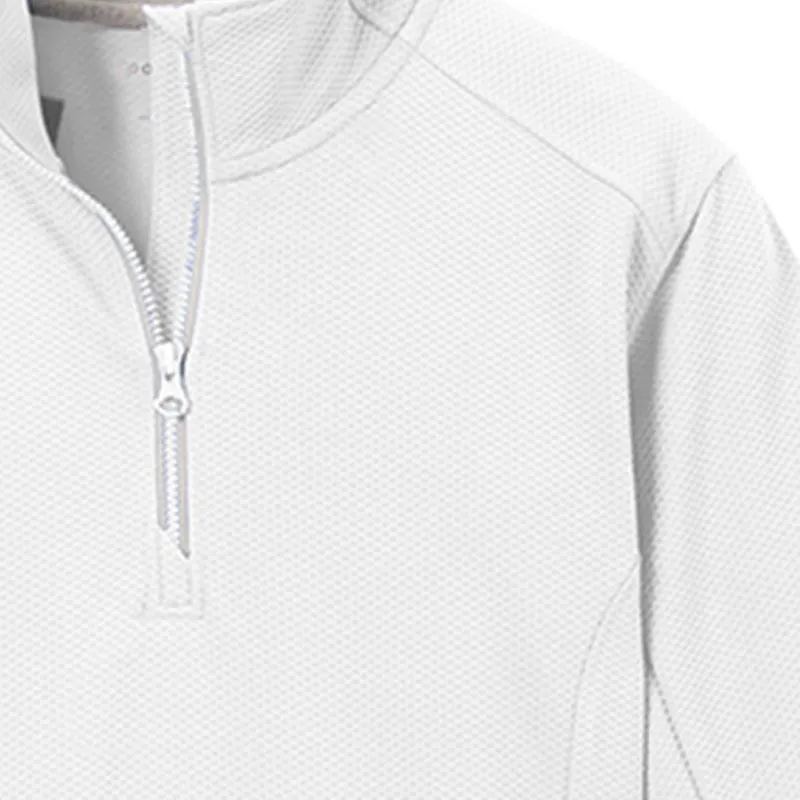 OVERSTOCK | LST860 | Sport-Tek® Ladies Sport-Wick® Textured 1/4-Zip Pullover