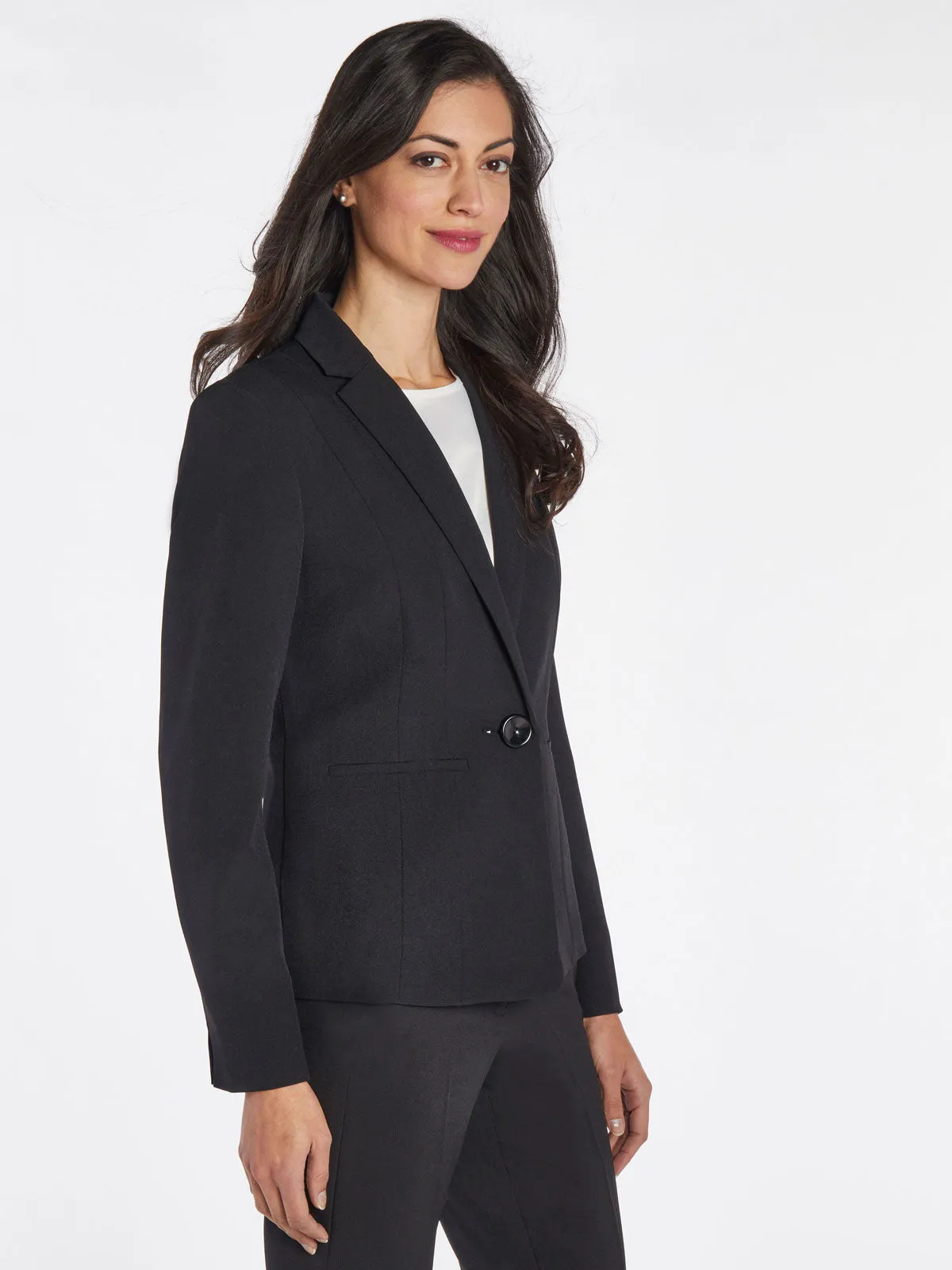 Petite Holly Jacket, Iconic Stretch Crepe