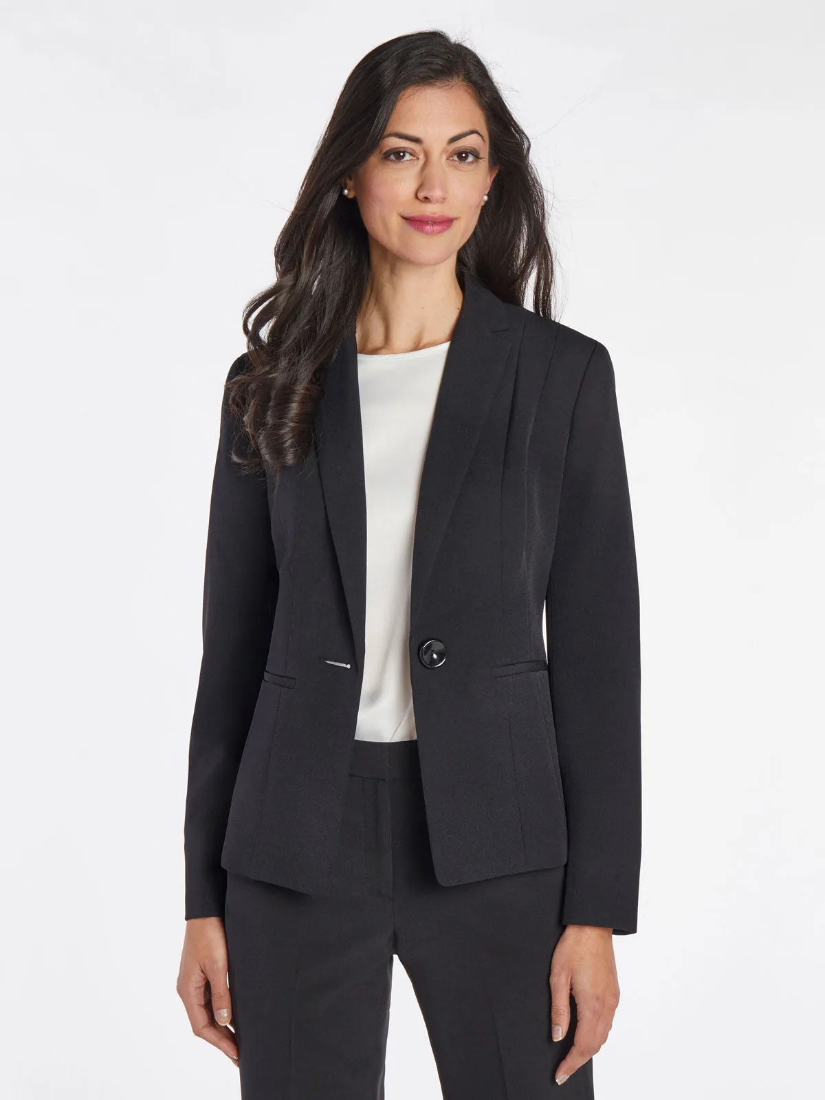 Petite Holly Jacket, Iconic Stretch Crepe