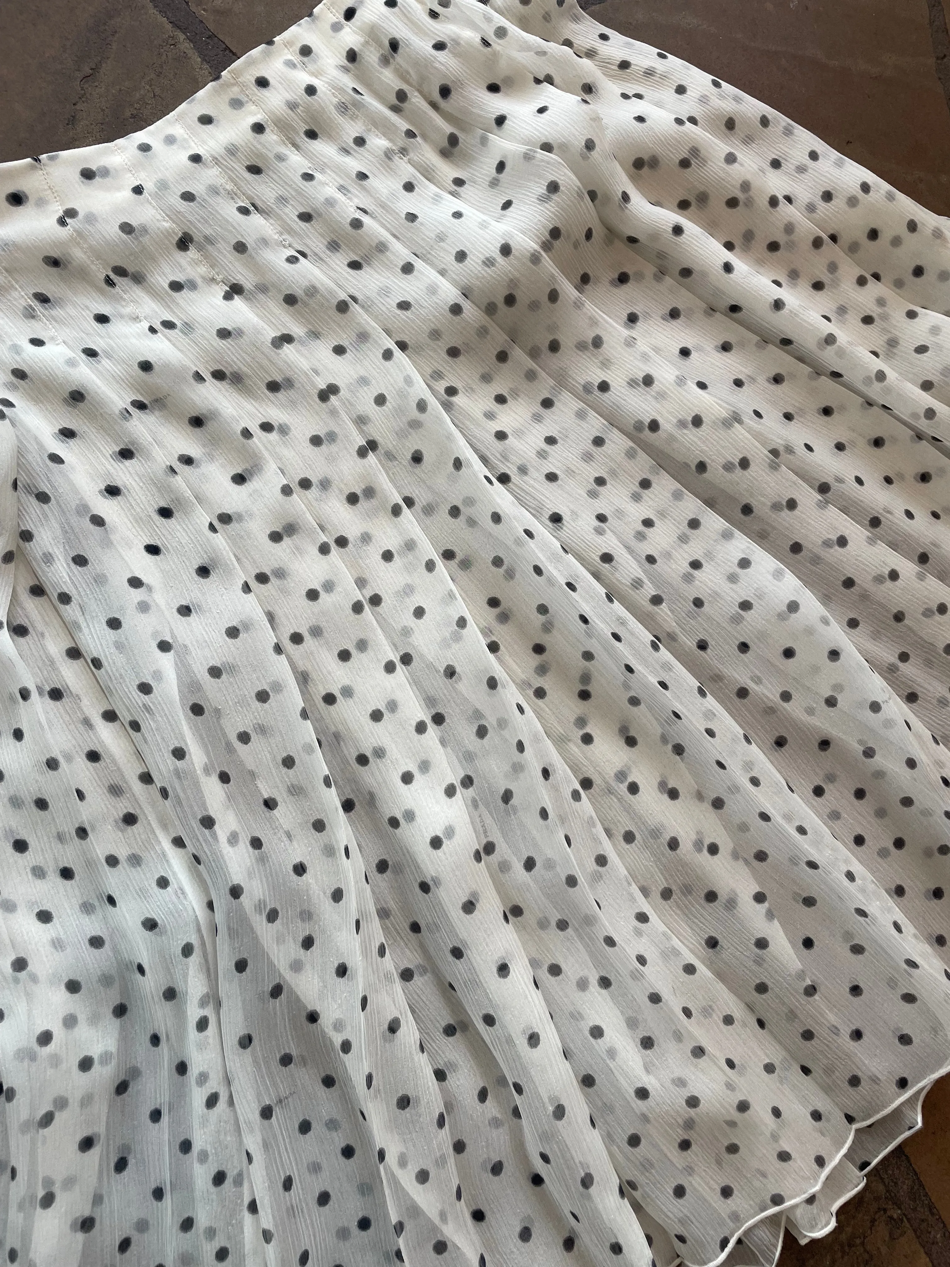 Prada Polka dot skirt