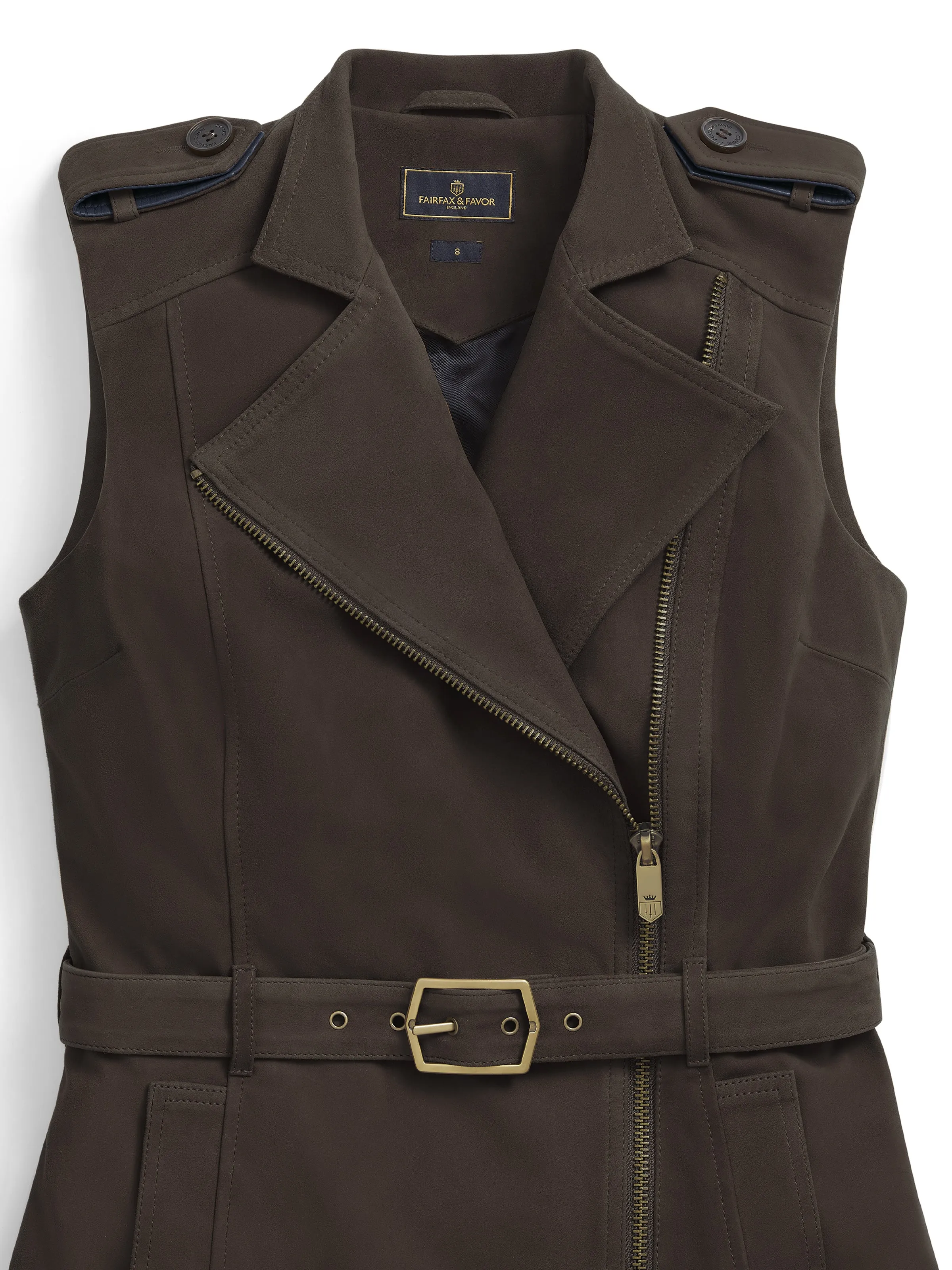 Primrose Gilet - Chocolate