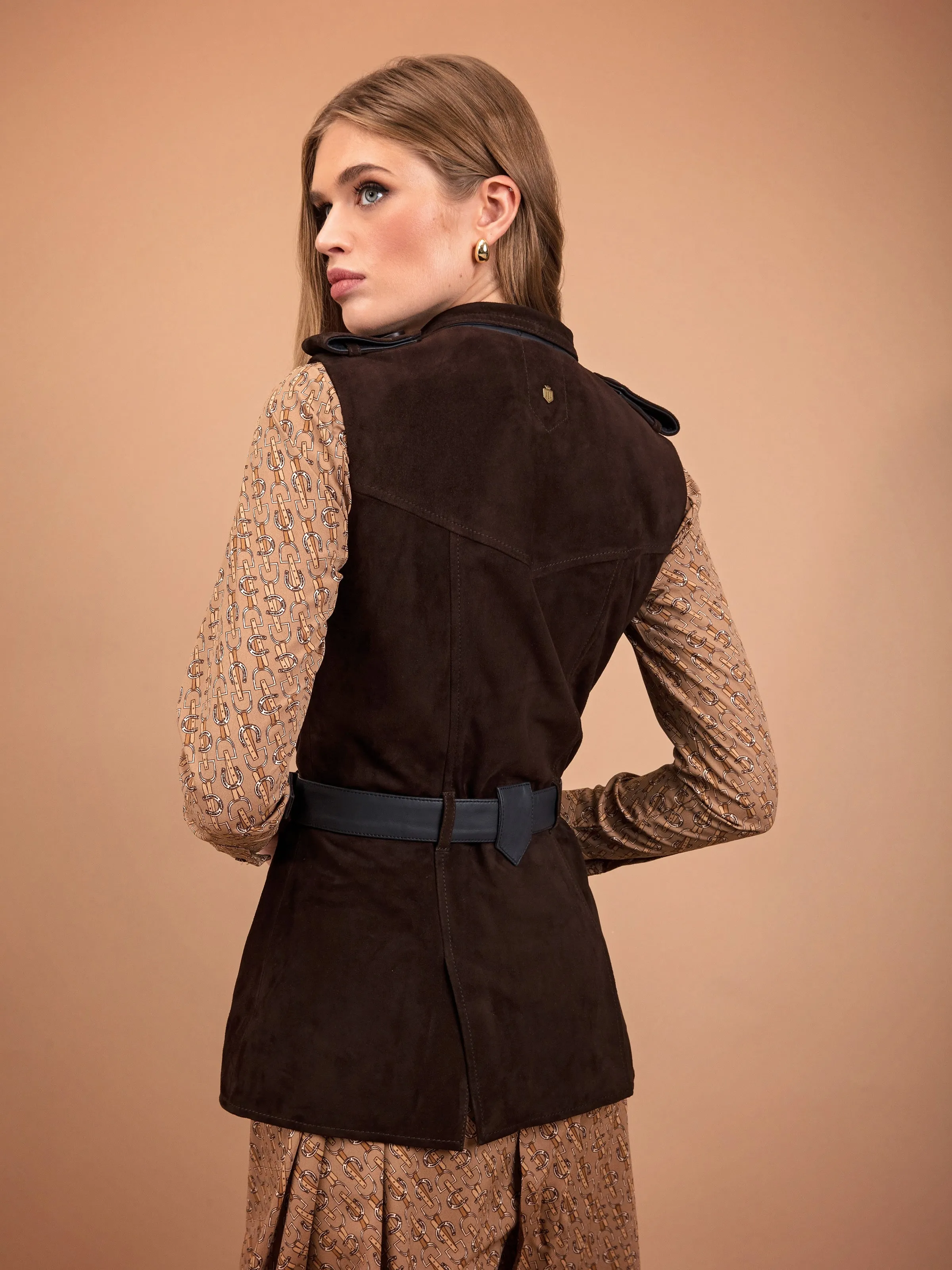 Primrose Gilet - Chocolate