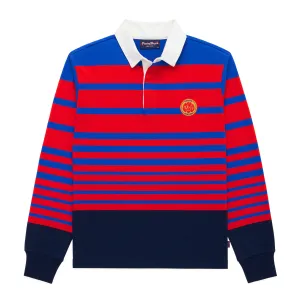 Rowing Blazers x Mt. Joy Rugby Scarlet Stripe